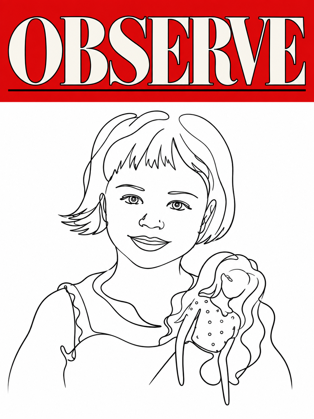 IV Magazine — Coloring Book